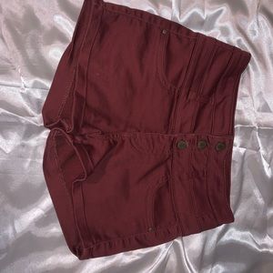 Red/Burgundy shorties :)